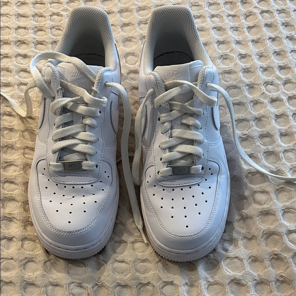 Nike Classic White Lace-Up Sneakers